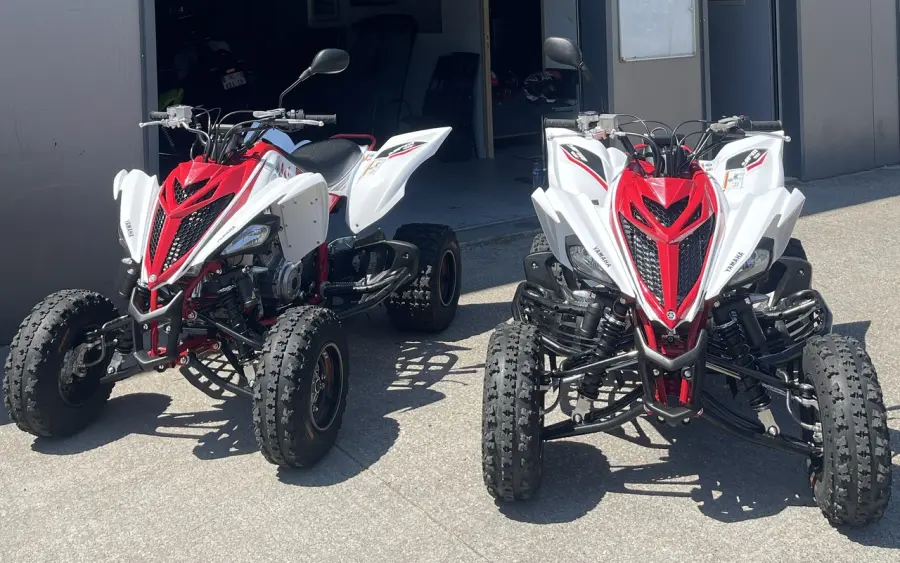 Deux quads Raptor 700 proposés en location par PB Francilien